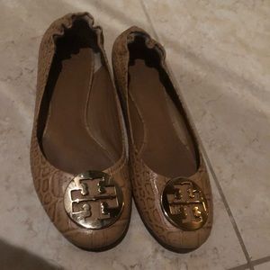 Tory Burch Tan Flats